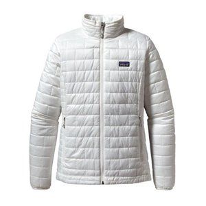 Patagonia Women's Nano Puff Jacket Size XS WHITE